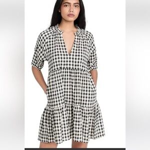 BB Dakota Picnic Ready Gingham Sun Dress - Size S NWOT